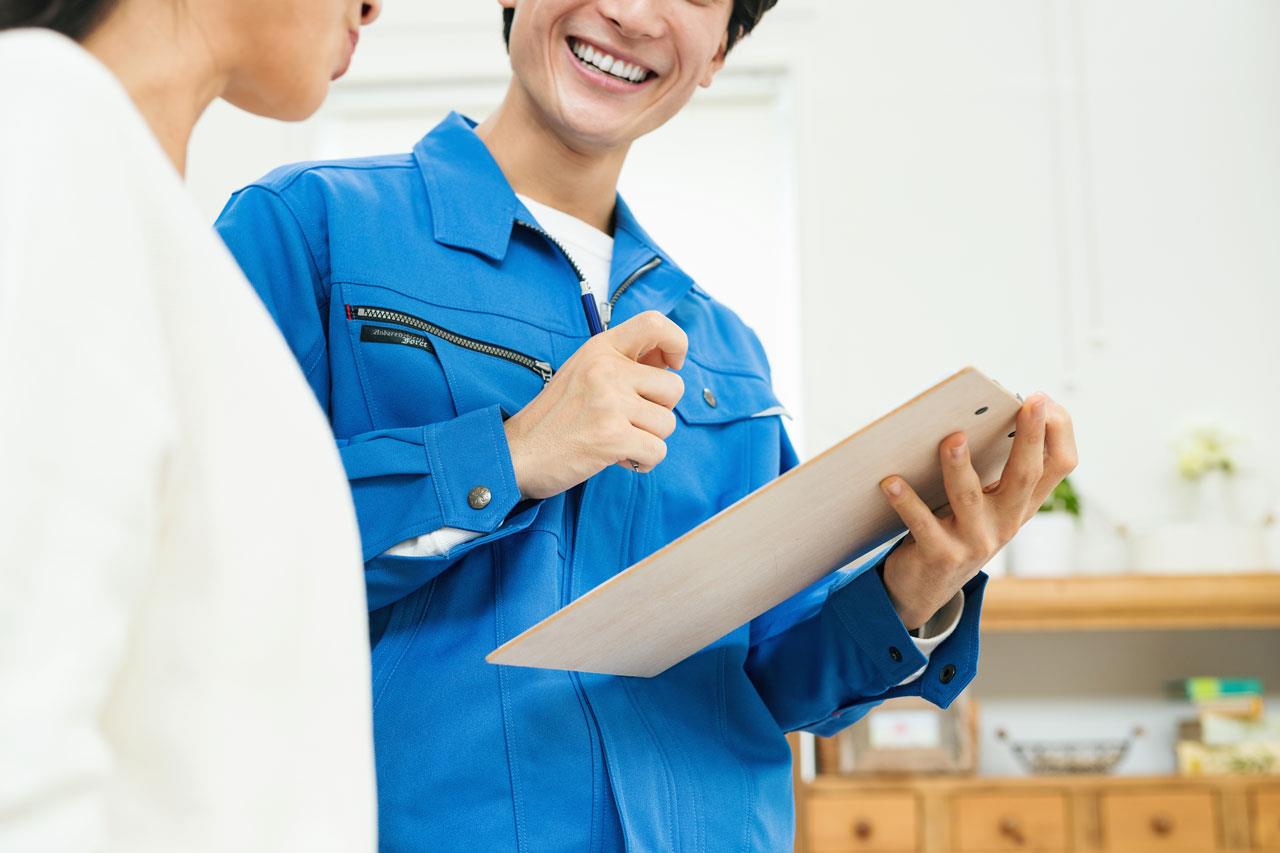 安心の自社施工